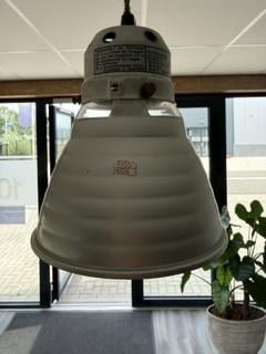 3 Zeiss Ikon Industrielamp – Origineel Bauhaus Design