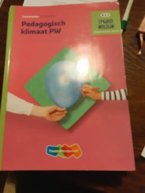 Schoolboek Pedagogisch klimaat PW niv3/4