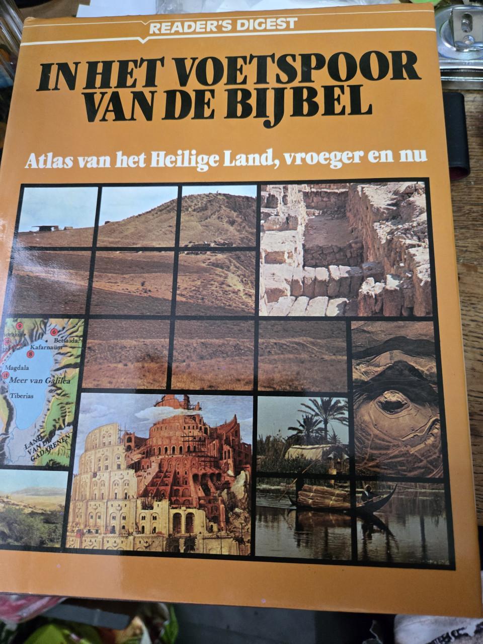Boek In het voetspoor van de Bijbel 1e druk 1983