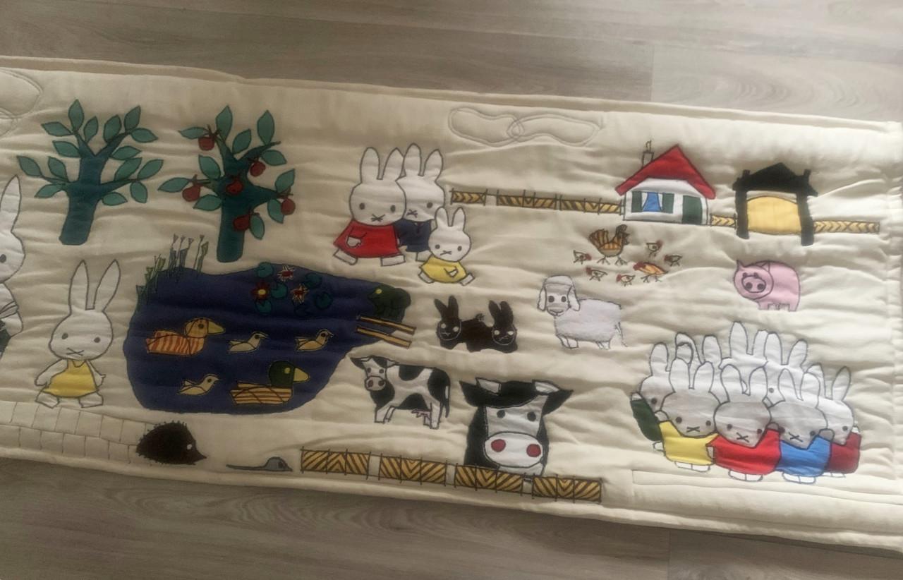 Wandkleed van Nijntje Pluis