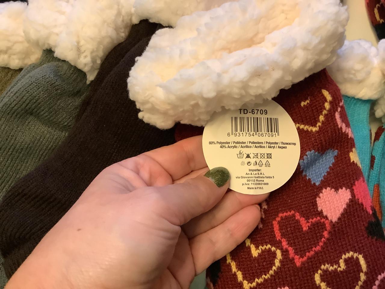 Partij heren en dames fluffy sokken. ( partij 254)