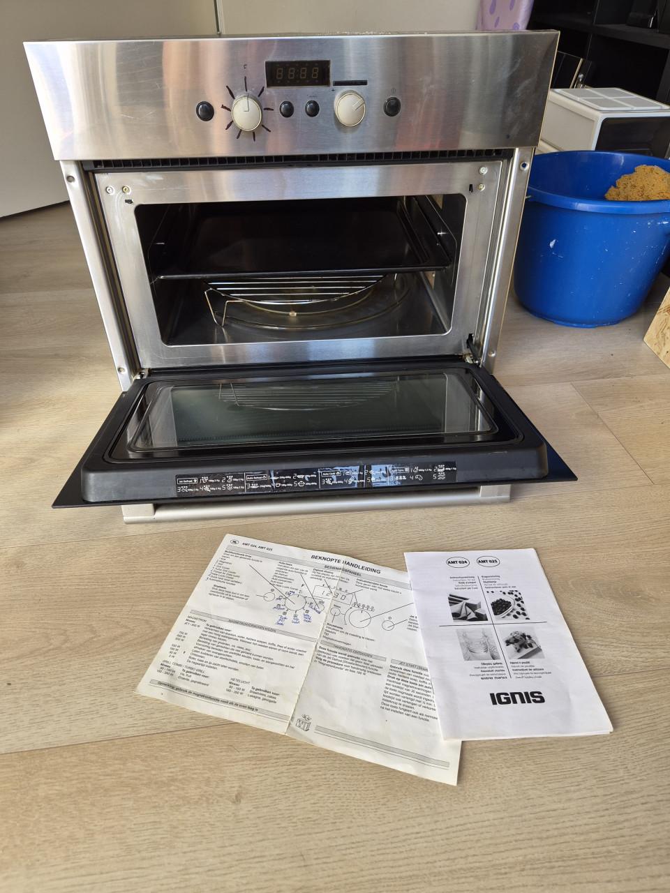 Inbouw combie magnetron