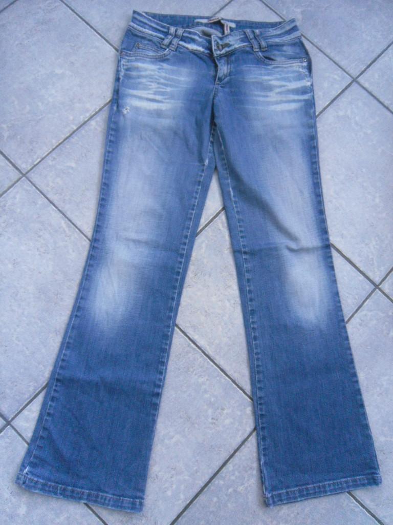 SPIJKERBROEK WIJDE PIJP ONLY JEANS MAAT 36-32