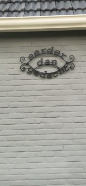 Gevelspreuk "Eerder dan gedacht"