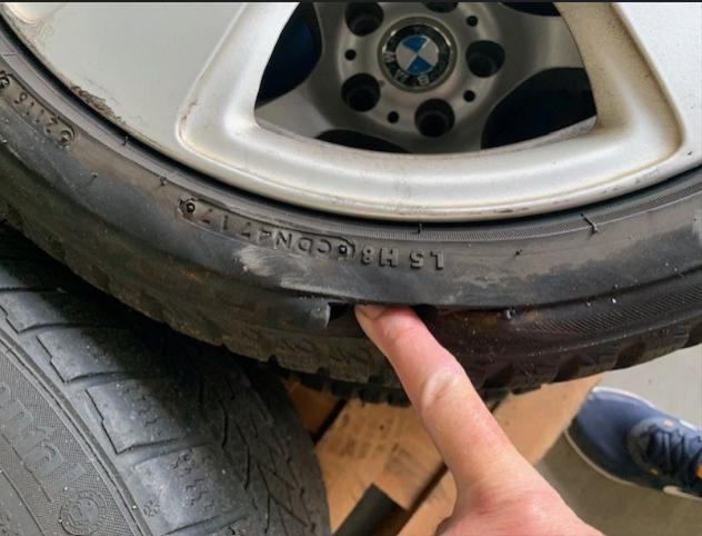 BMW velgen met winterbanden