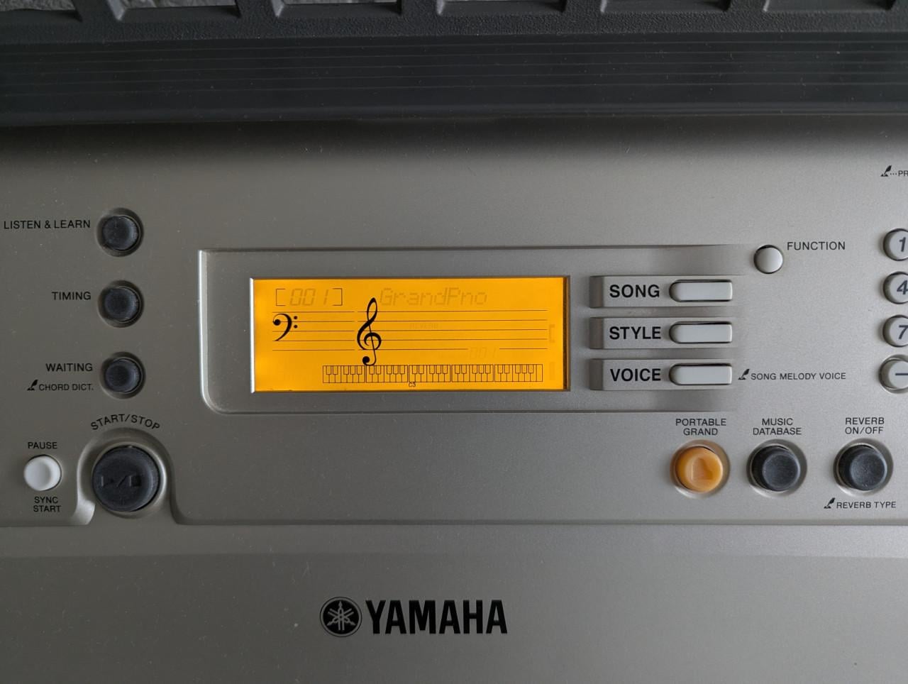 Yamaha keyboard 61 toetsen