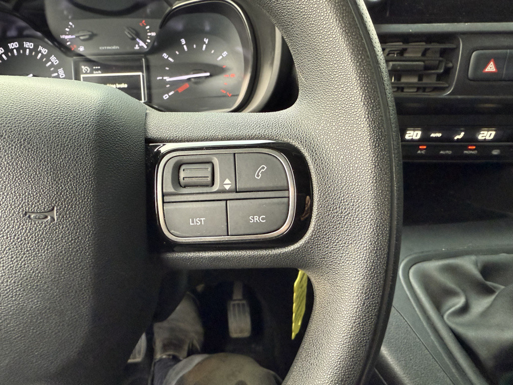 Citroen Berlingo 1.6 bluehdi 100pk driver bestelauto 3-zitter