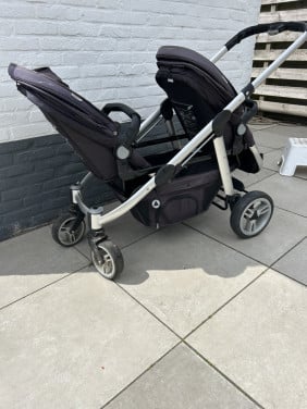Dubbele kinderwagen