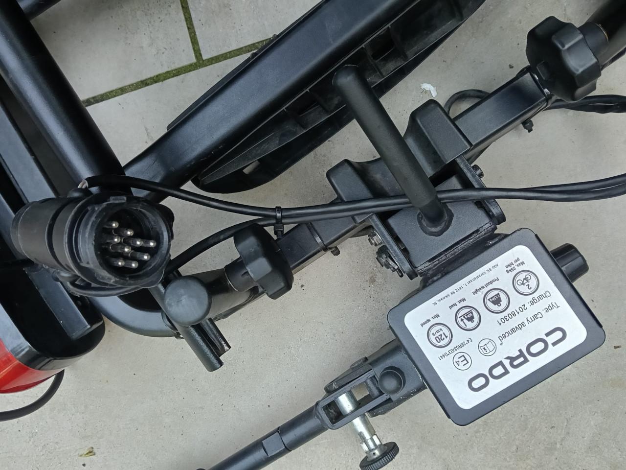 Cordo fietsendrager Carry advanced kantelbaar