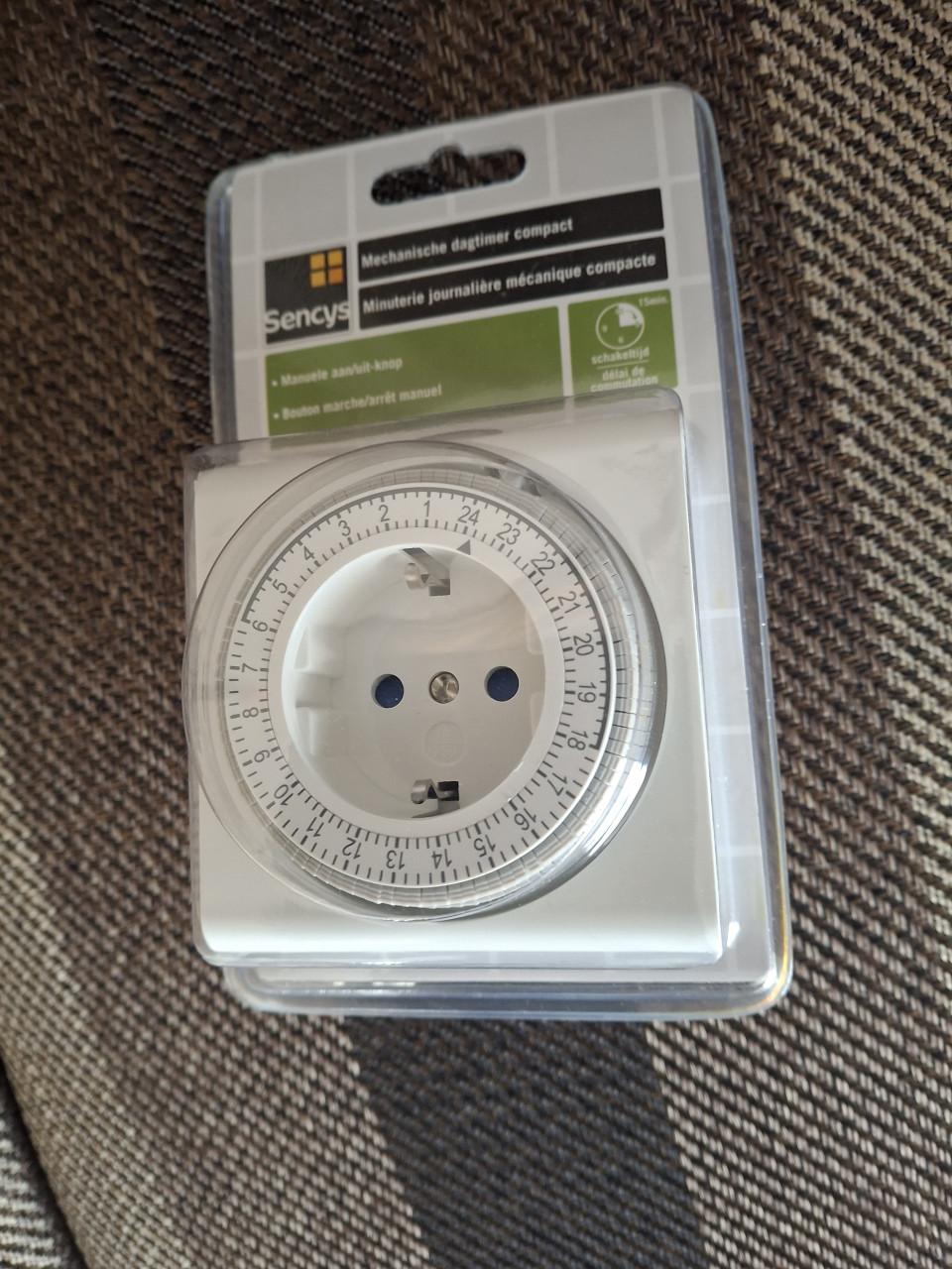 Tijdschakelaar 1 euto