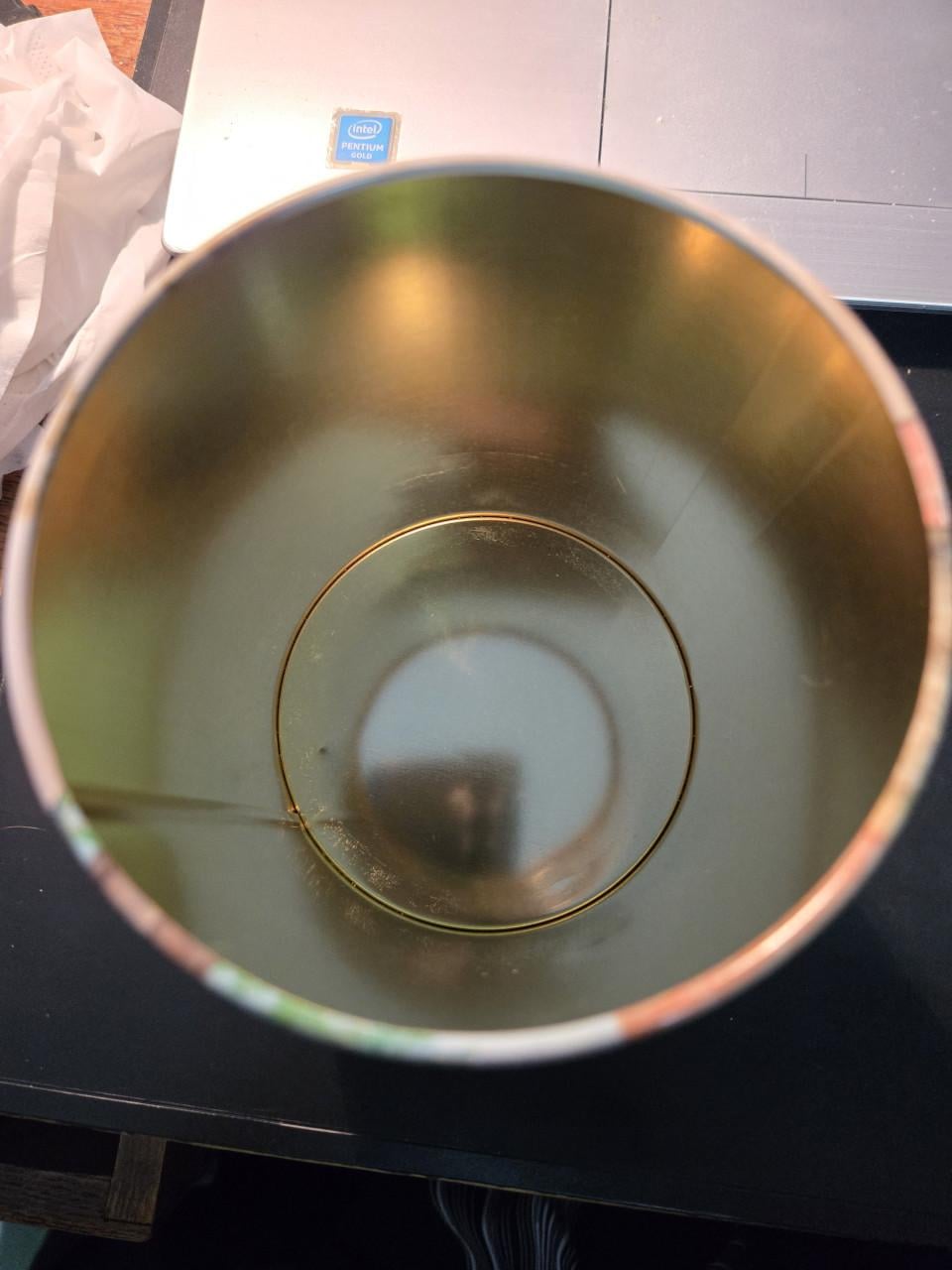 Nostalgisch, vintage blik van Ot en Sien,Hoogte 12.5 cm Ø 10 cm
