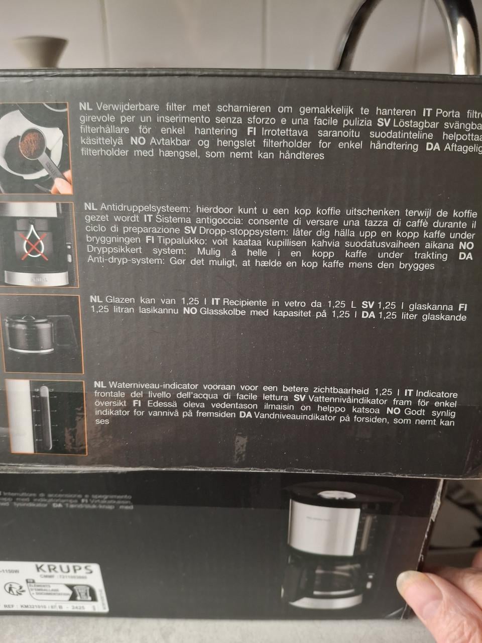 Koffiezetapparaat krups