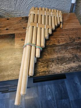 Mooie Panfluit - Handgemaakt Bamboe Muziekinstrument