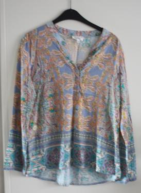 Blouse shirt met print  maat 40