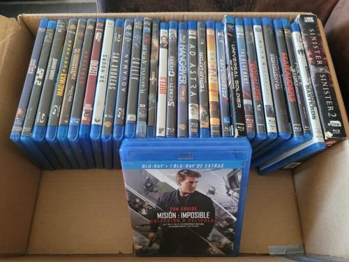 Blu-ray cd's 28 losse en 2 blu-ray cd boxen