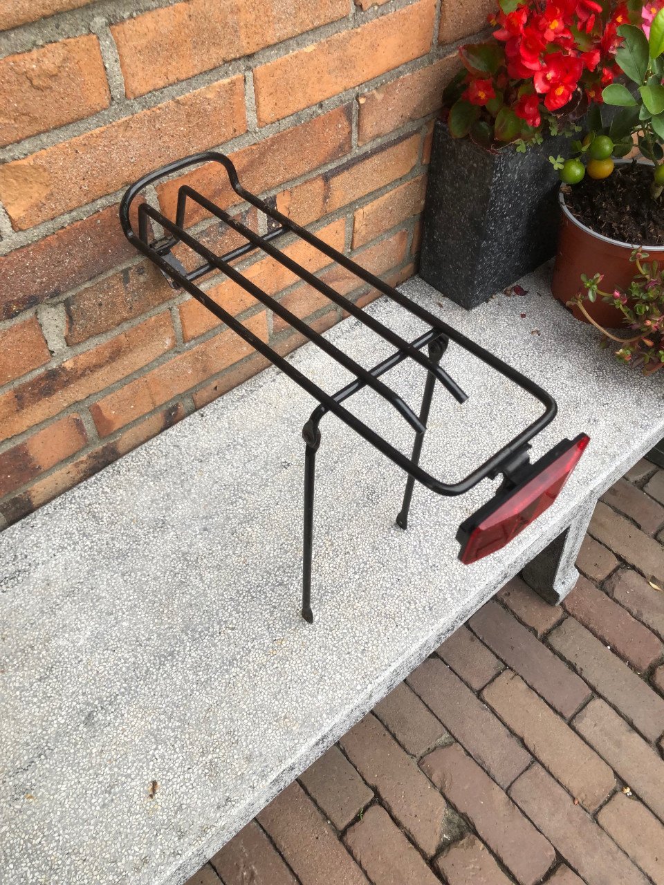 Bagagedrager komt van een Gazelle 20 inch.
