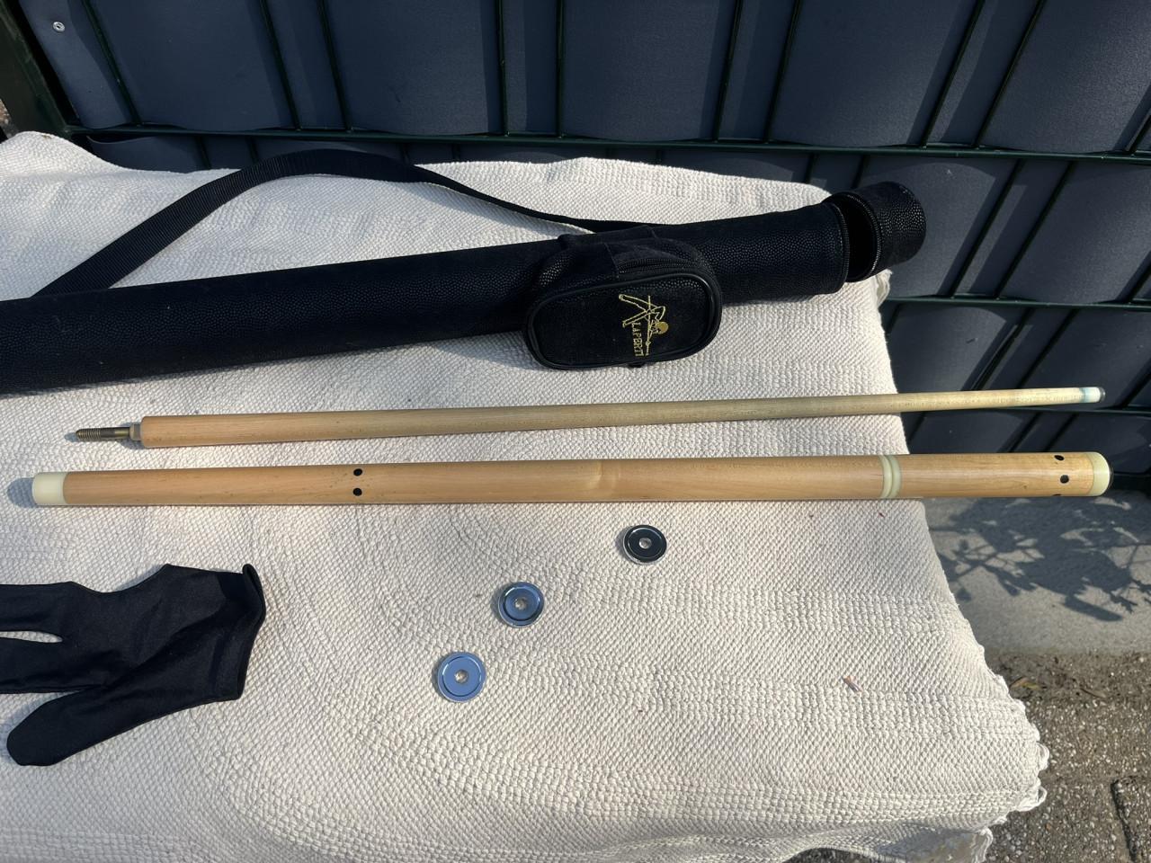 Biljartkeu Homas met Laperti koker