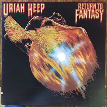 Uriah Heep ‎– Return To Fantasy  Vinyl, LP, Album, Pitman pressing