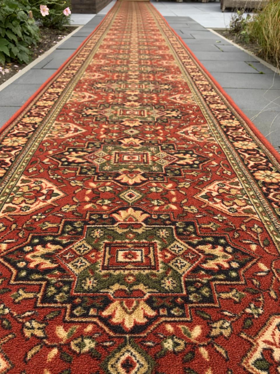❣️Schitterende Sfeervolle Nieuwe 930 cm Lange Vintage Loper✨