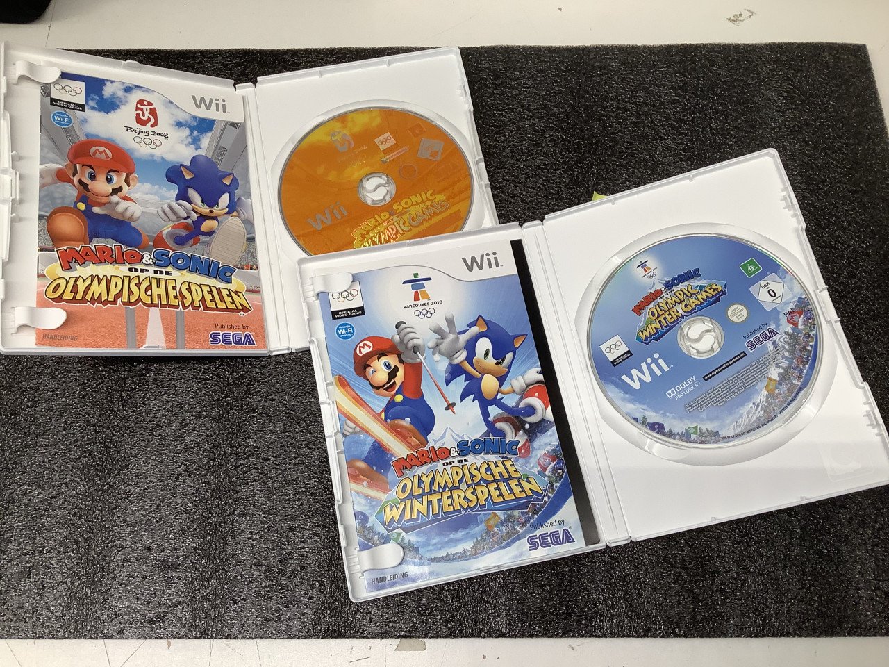 Nintendo Wii spel :Mario & Sonic op de Olympische Spelen + Winterspelen