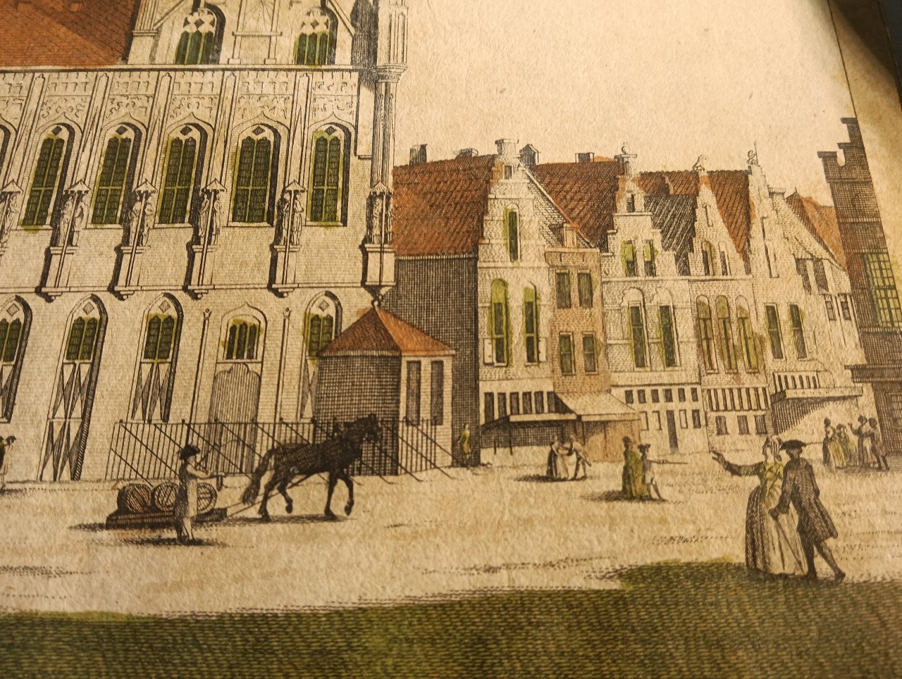 1765 Opticaprent stadhuis Middelburg!