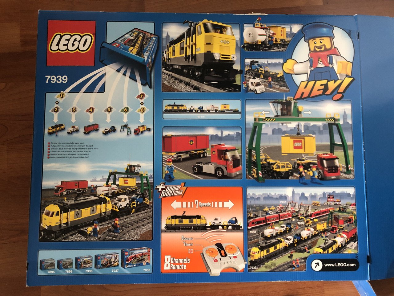 Lego city vrachttrein NIEUW set 7939