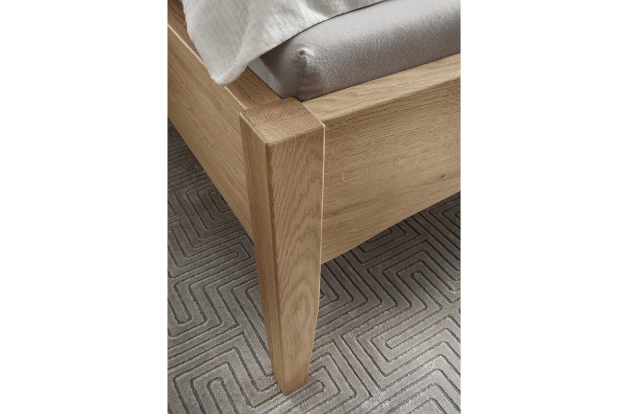 Comfort bed 140/ 160/ 180/ 200 cm. Massief Eiken of Beuken