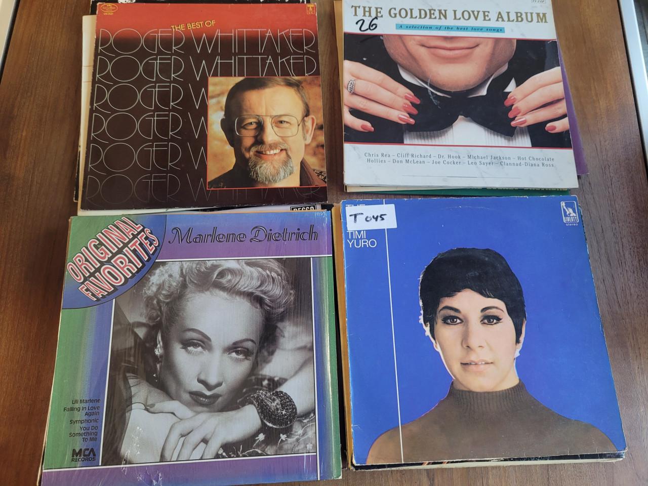 24 mooie LP's jaren '60 en '70.