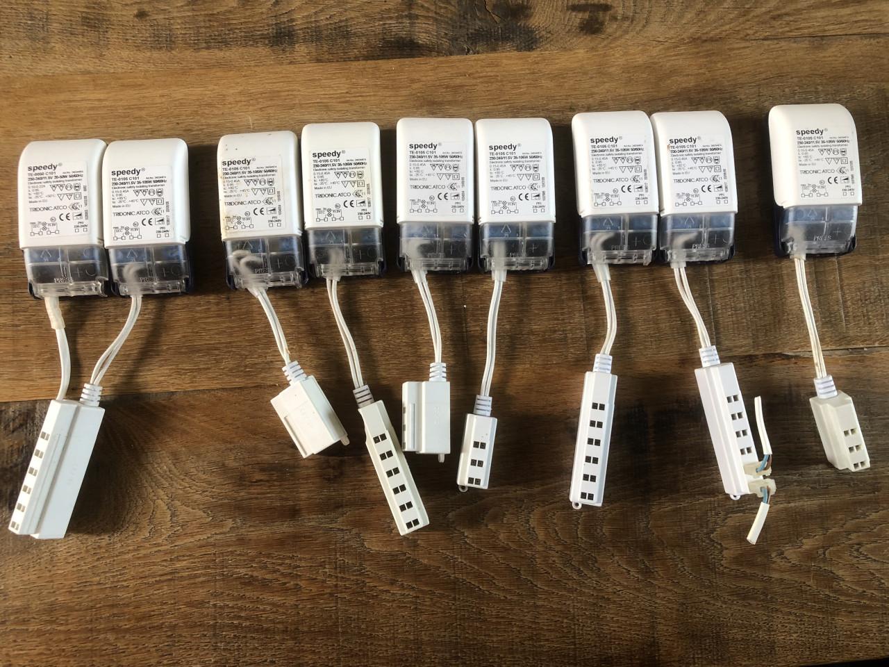 Gratis: trafo's en dimmers