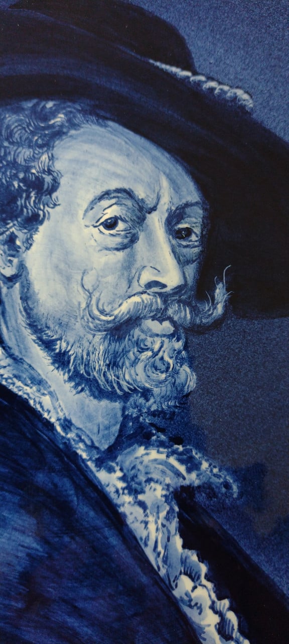 Delfs blauw bord