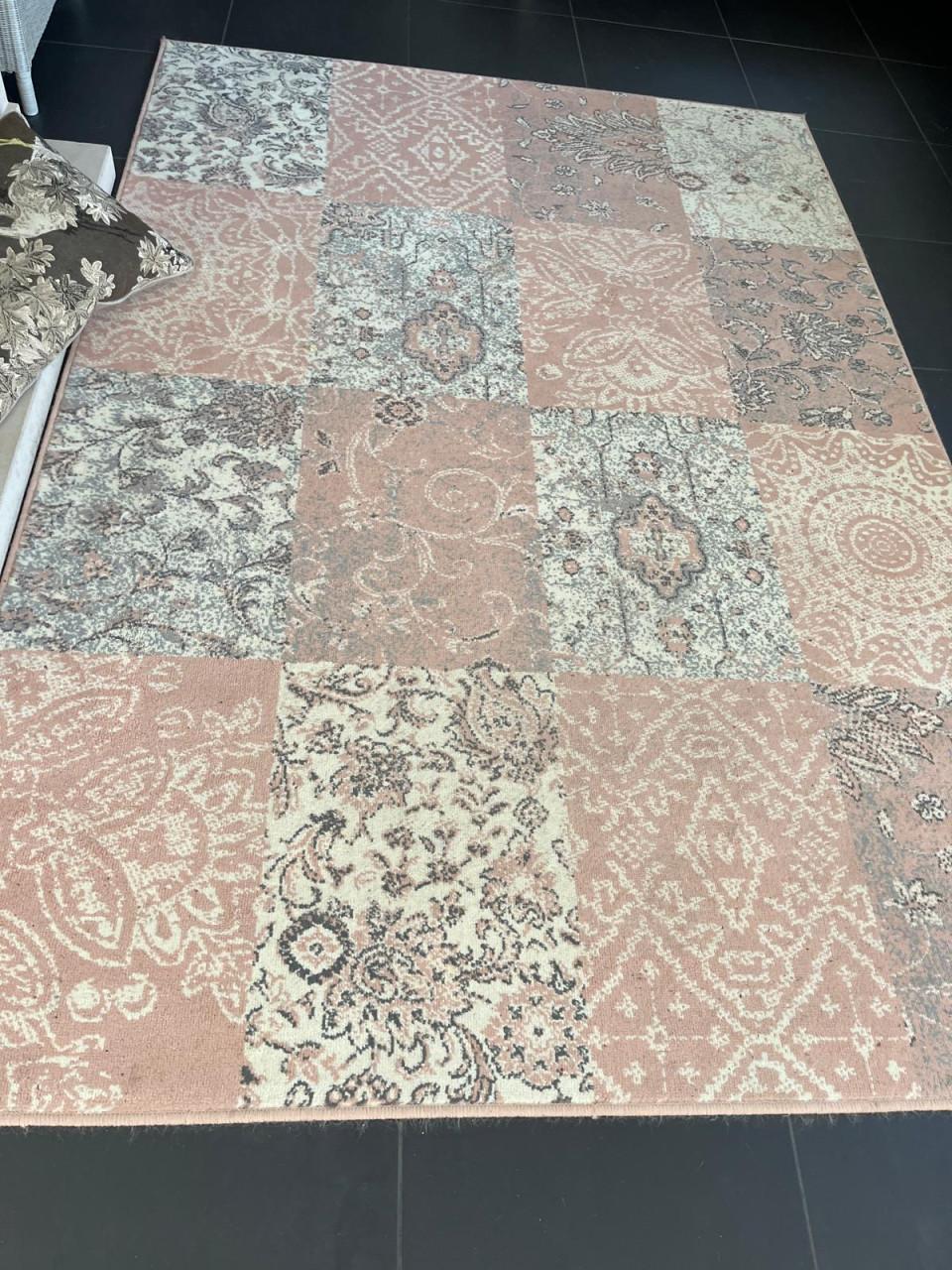 Vloerkleed Flamingo patchwork 160x230 - Veere