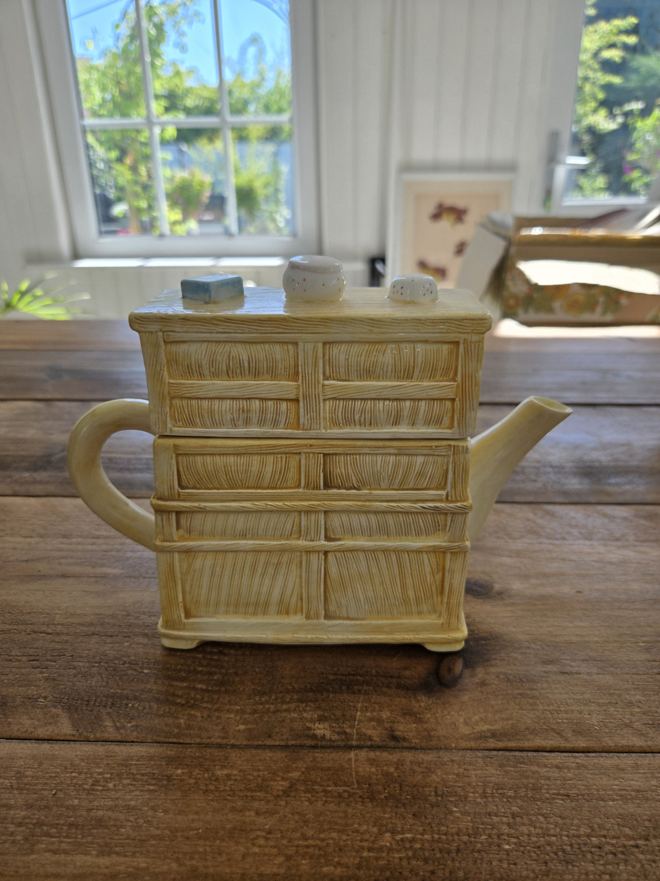 Superschattige theepot