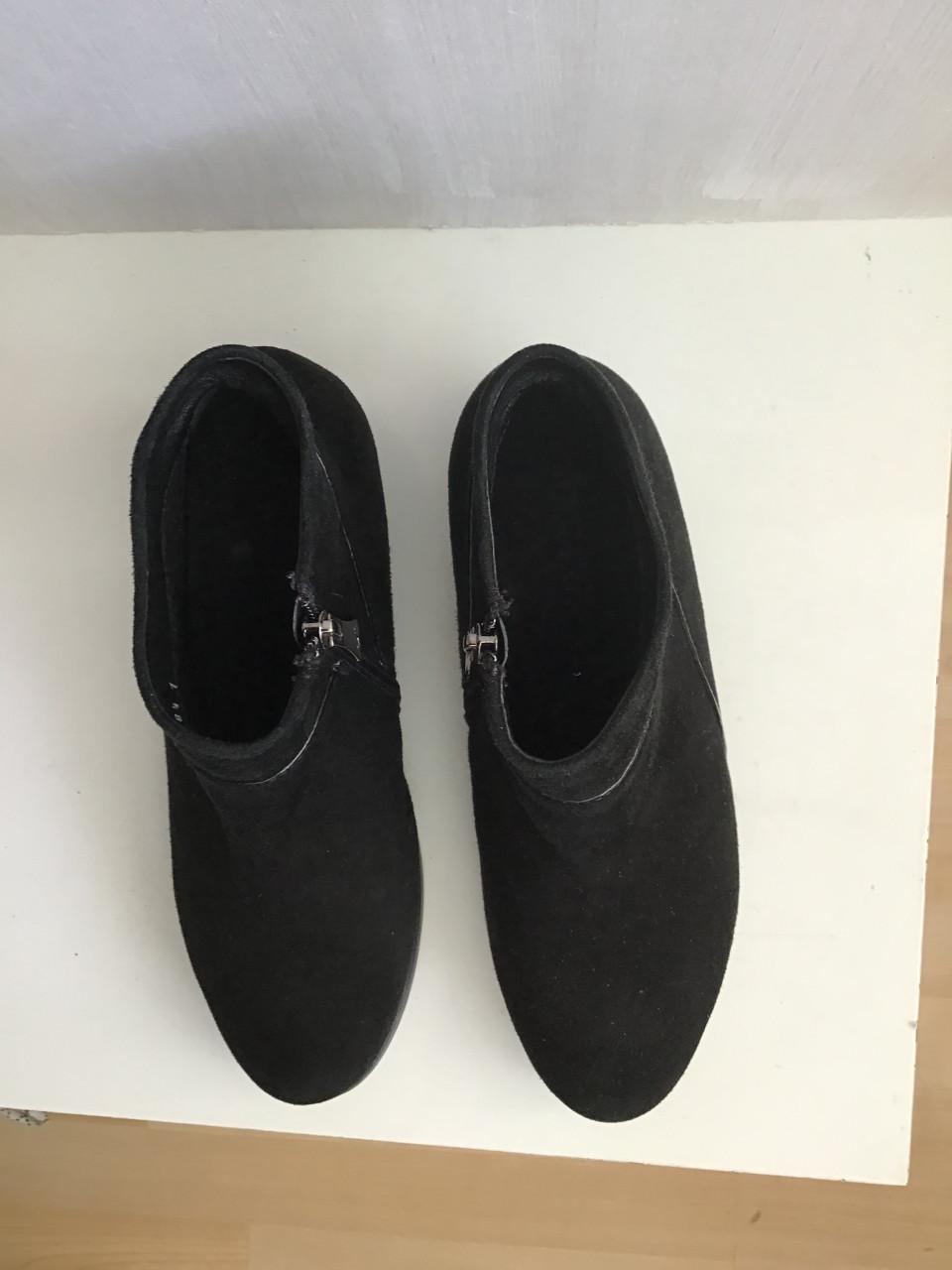 Enkellaarsjes Footnotes zwart