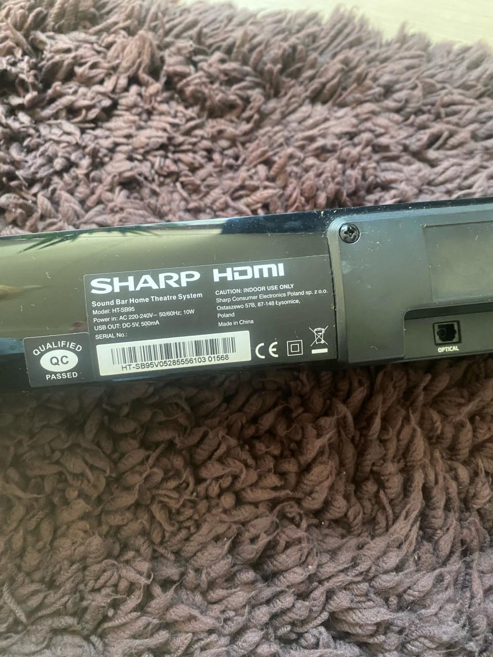 Soundbar sharp