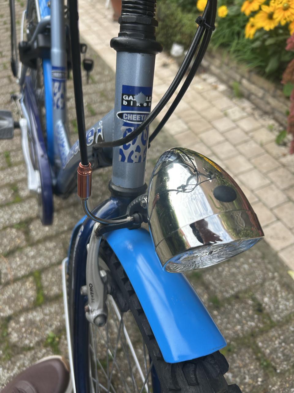 Meisjes fiets Gazelle Cheetah  3 versn velgrem achter rem. In orde gemaakt.