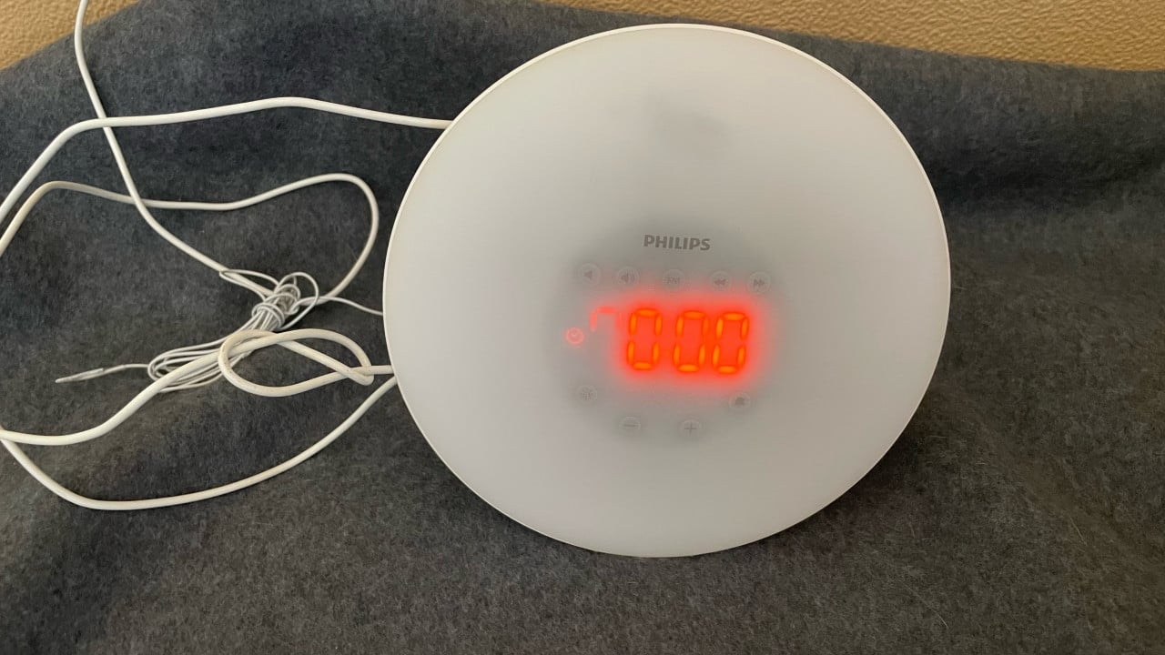 Philips wakeup light wekker wake up light