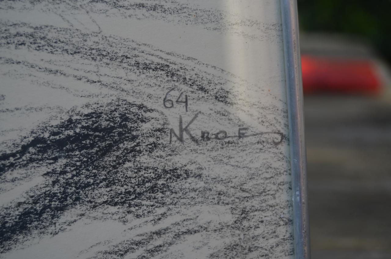 Nol Kroes origineel en uniek werk 1964 gesigneerd (1)