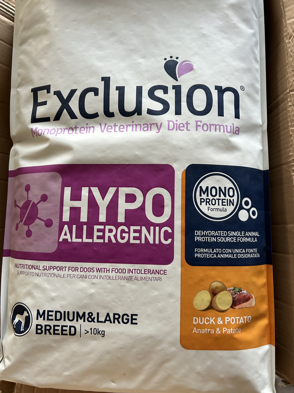 Hondenvoer Exclusion
