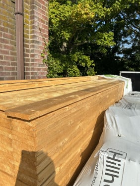 Vuren steigerplanken