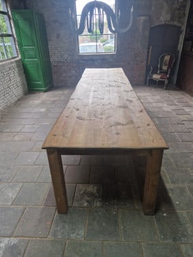 360 cm lange stamtafel mooi geleefd blad