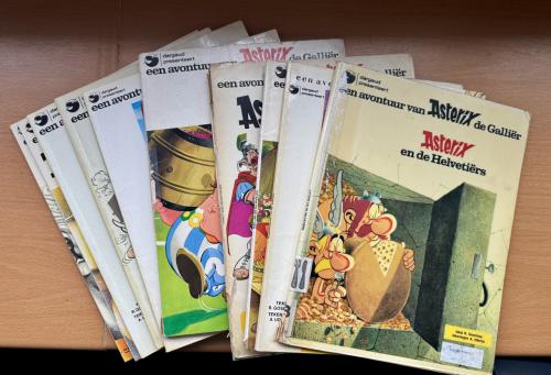 Stripboeken “ Asterix” , 12 stuks