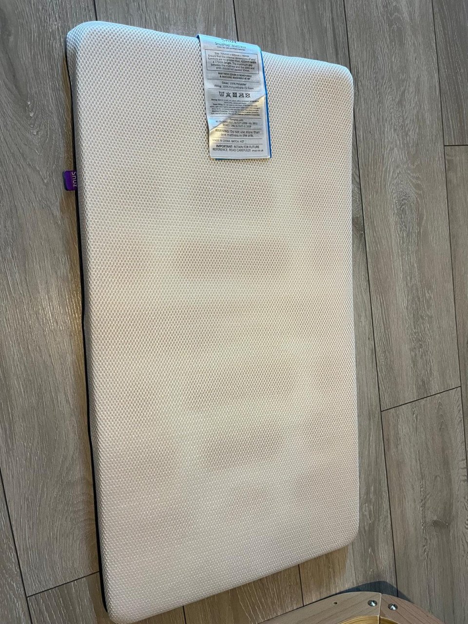 Co-Sleeper Snuzpod - zeer nette staat - inclusief matras en hoes