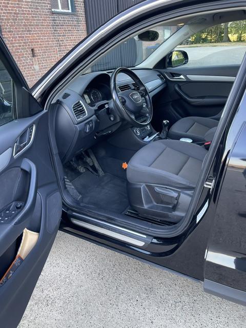 Audi Q3, 2.0 TFSI,  zwart, benzine, trekhaak, 2013