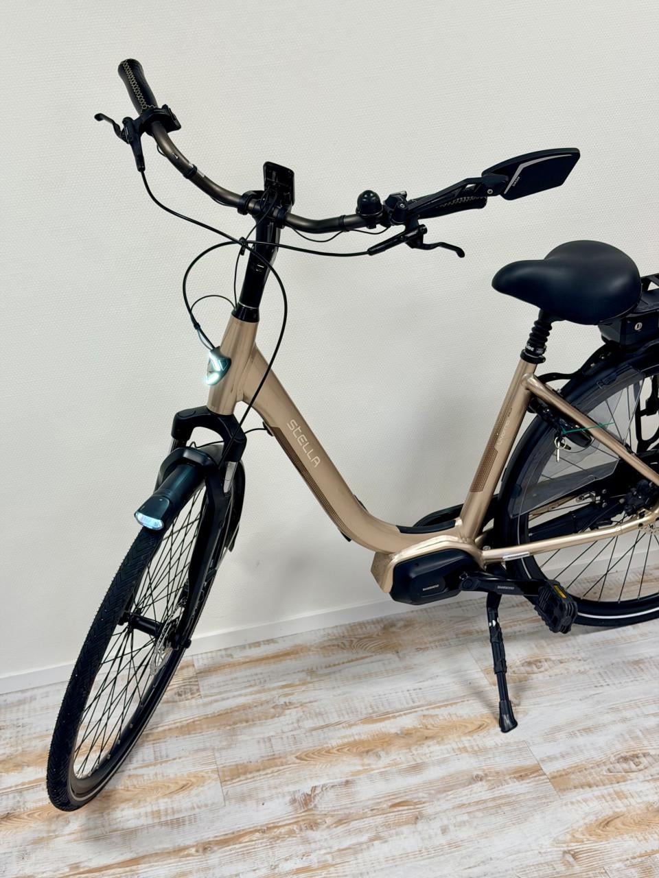 Stella Livorno Gold middenmotor Shimano Steps Automaat 504Wh