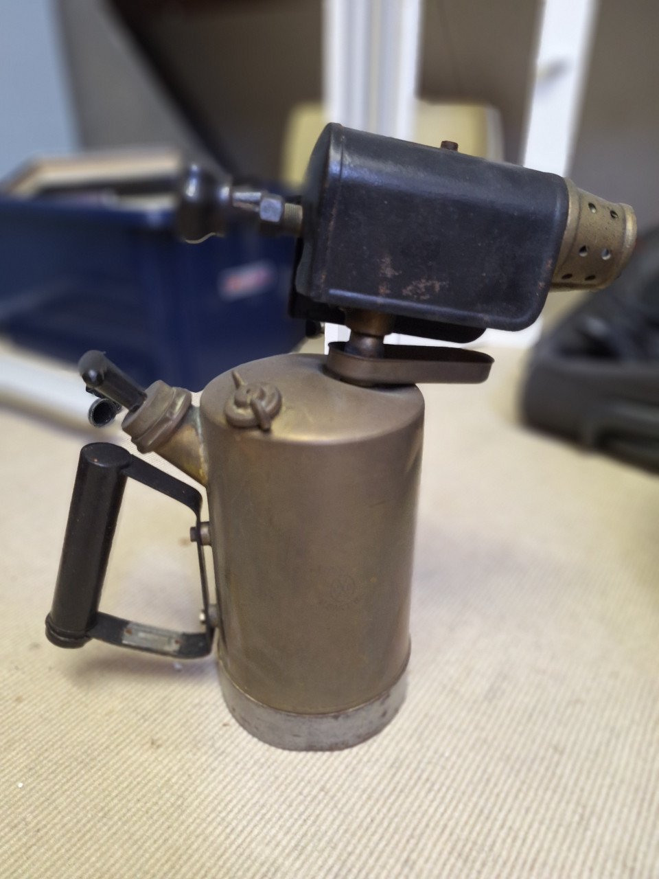 Te koop koperen brander