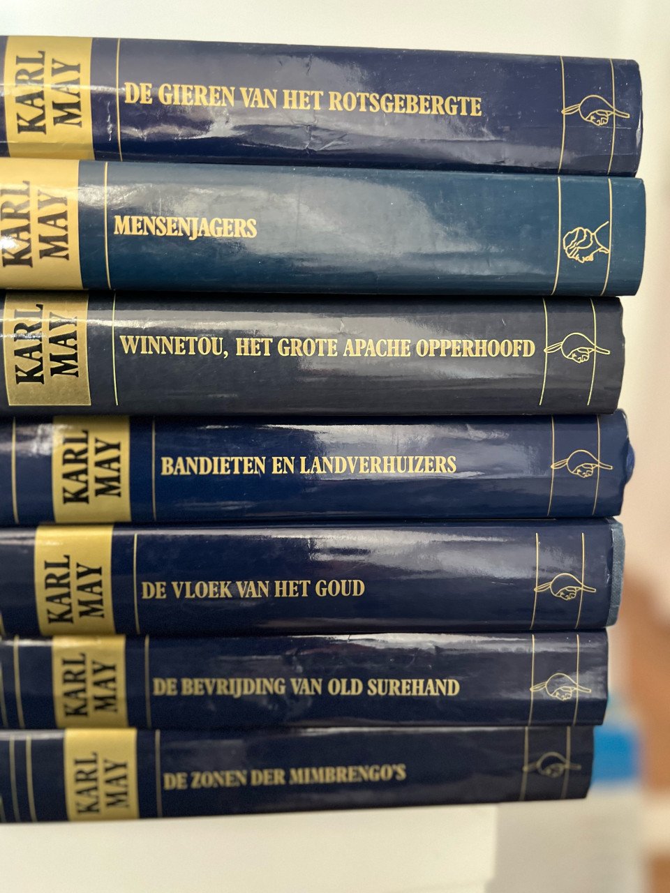 Boeken Winnetou en Old Shatterhand 14 stuks