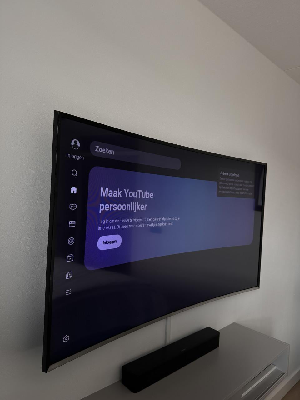 Samsung curved 55 inch