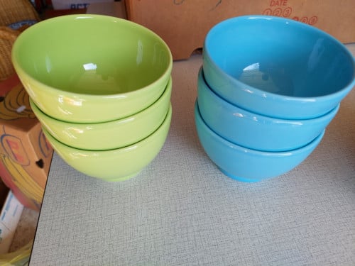 Te koop 6 zgan schaaltjes