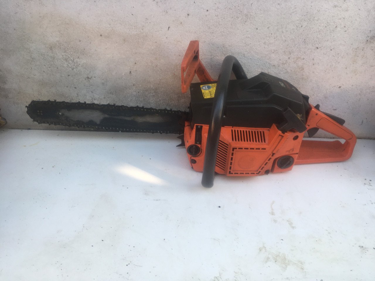 Motorzaag/ kettingzaag husqvarna 50 zaagblad 38 cm scherpe
