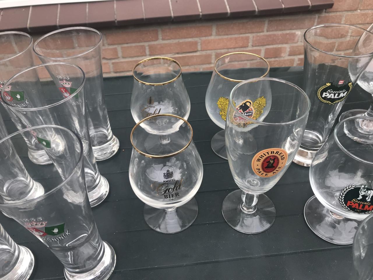 Bier,fris glazen